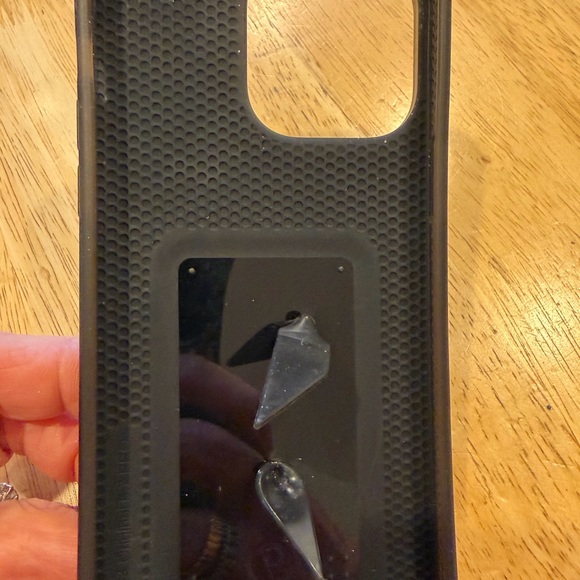 Loopy Case Iridescent Albalone Black iPhone 14 Pro Max with Loopy bag - Picture 3 of 5